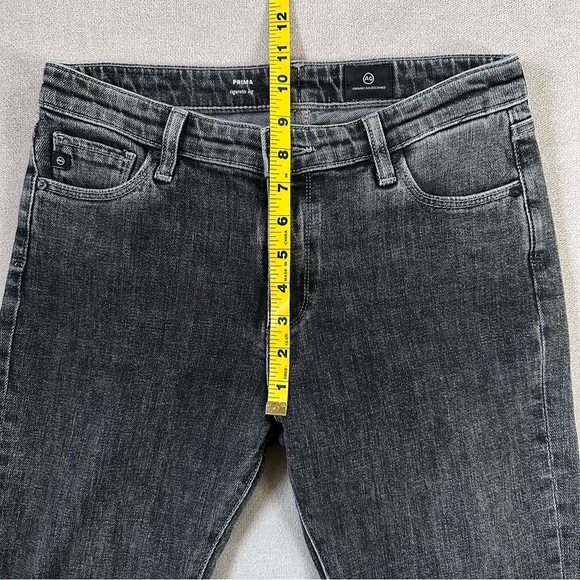 Adriano Goldschmeid Prima Cigarette Leg Jeans. Size 29. Faded black. - Picture 9 of 12